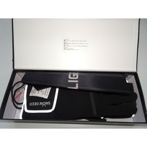 Snow Deer Heated Gloves Rechargeable Electric Battery, XXL/11 - Picture 2 of 10